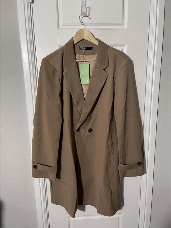 Jackets & Blazers - Women’s Pant Suits Size 3XL Brown 2 Pieces W198